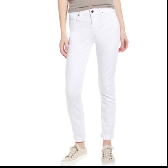 7 for all Mankind Jen7 White Trouser Jeans NWT - Picture 6 of 6
